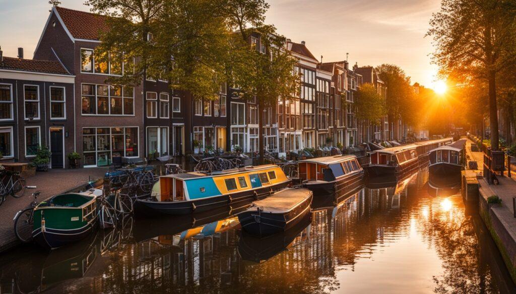 Boten in Amsterdam